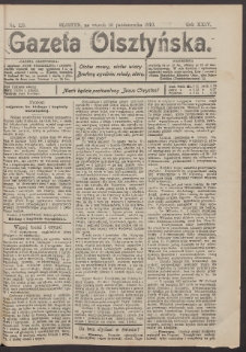 Gazeta Olsztyńska, 1910, nr 123