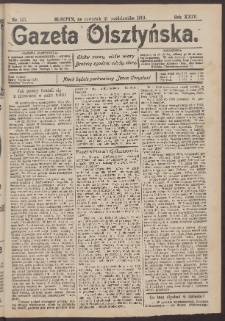 Gazeta Olsztyńska, 1910, nr 127