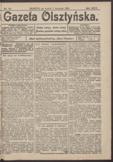 Gazeta Olsztyńska, 1910, nr 129