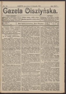 Gazeta Olsztyńska, 1910, nr 137