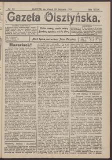 Gazeta Olsztyńska, 1910, nr 141