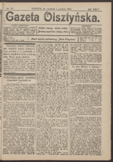 Gazeta Olsztyńska, 1910, nr 142
