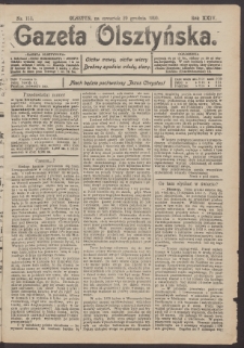 Gazeta Olsztyńska, 1910, nr 153