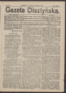 Gazeta Olsztyńska, 1910, nr 154